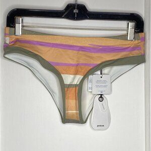 prAna Summer Wave Size Small Mid Rise Swimwear Banded Swim BOTTOM “waves”